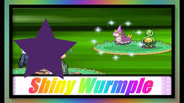 (WSHC 2) Live!! Shiny Wurmple on Diamond after ONLY 804 REs!!!!