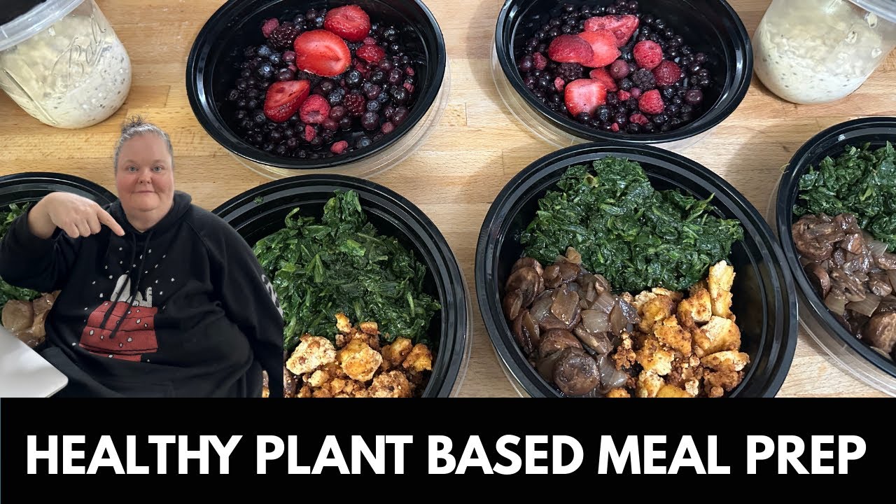 Simple Easy Plant Based Meal Prep! - YouTube