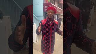 DAPPER DAN SHOUTS US OUT