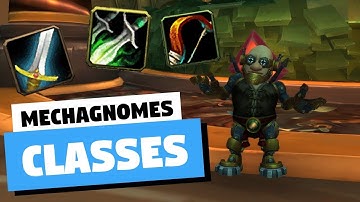 Mechagnome Classes Confirmed | WoW Patch 8.3 | World of Warcraft Battle for Azeroth