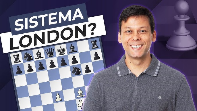 💪 Ganhando do Sistema London 🏰, 💪 Ganhando do Sistema London 🏰 ⚡️  Partida BLITZ com o GM Krikor ⚡️, By Chess.com - Português
