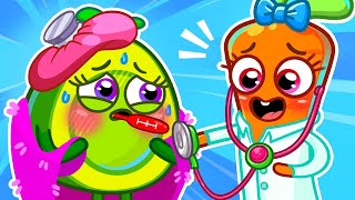The Doctor Song 🥼🩺 Going to the Doctor 😥👩‍⚕️🏥 II VocaVoca🥑 Kids Songs & Nursery Rhymes