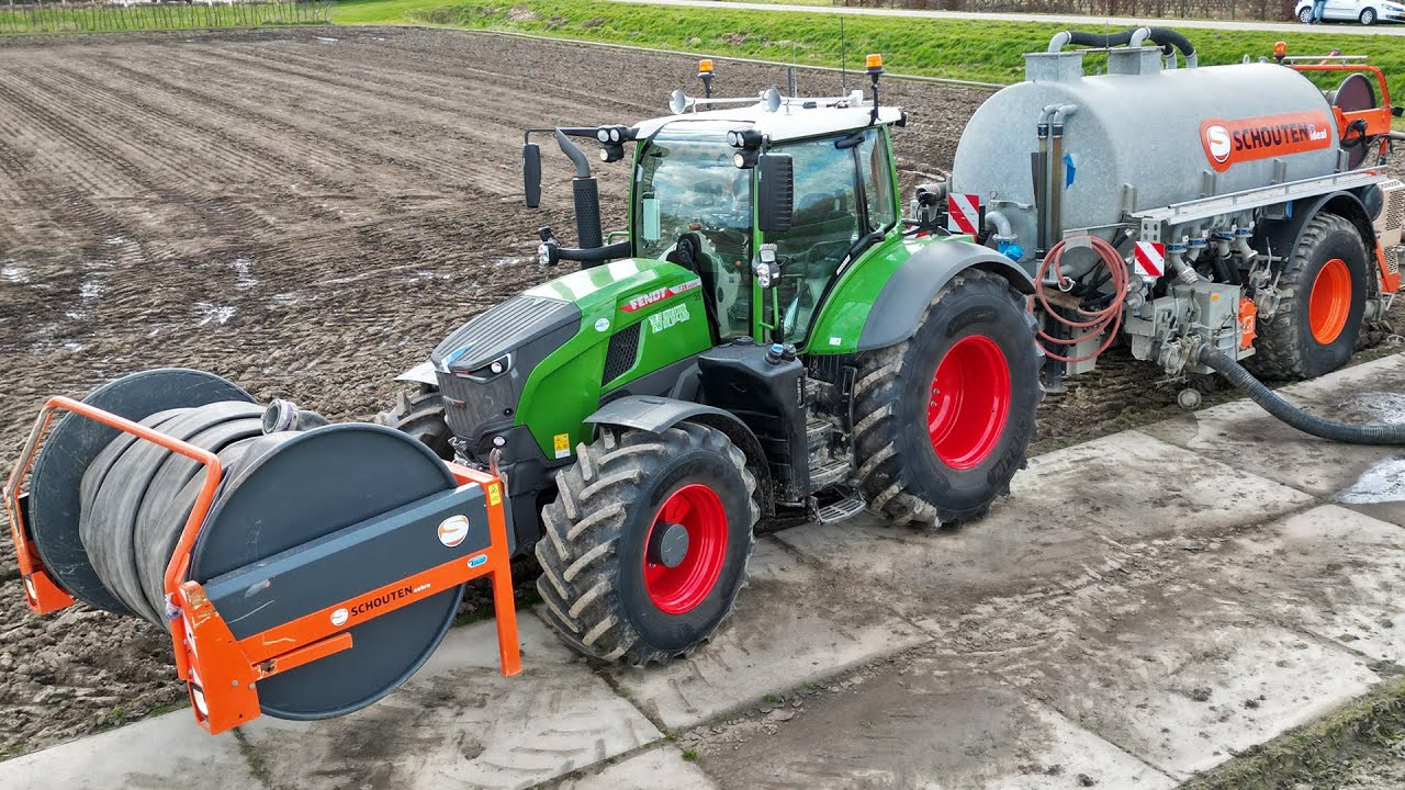 Injecting Slurry | Fendt 728 + Tjalma | Breure De Waard | 2025