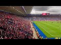 Liverpool fans singing bob marleys three little birds after winning the community shield lfc 