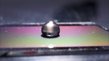 3.1 Non wetting -  Superhydrophobicity