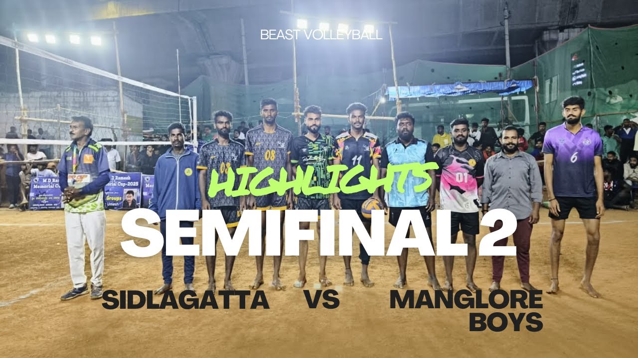❗Semifinal Set 1 Sidlagatta 😱 vs Sidda • Veera • Shashank • Sayed 🔥