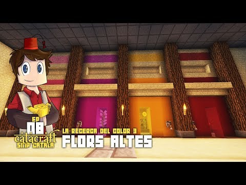 Catacraft 8 - Vermell, magenta, rosa i groc - Minecraft SMP #youtuberscatalans