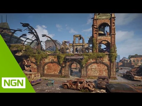 EXCLUSIVE: Gears of War 4 'Gridlock' Multiplayer Map Flythrough | DX12