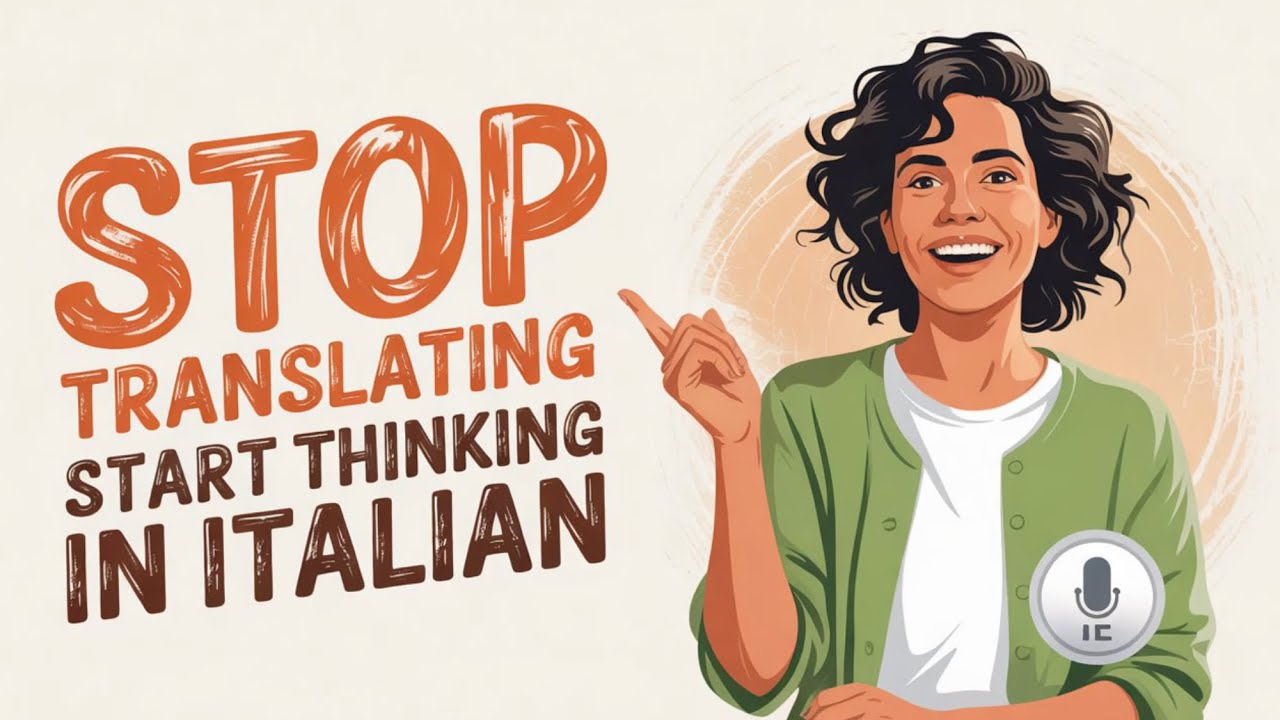 Говорите по-итальянски свободно | Перестаньте переводить в уме | Итальянский подкаст