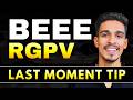 RGPV Basic Electrical &amp; Electronics Engineering ( BEEE ) | Most Important Questions