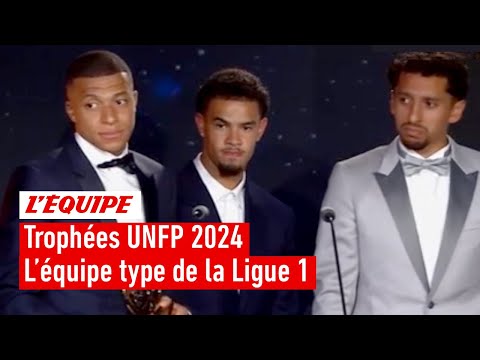 Trophées UNFP 2024 - Mbappé, Dembélé, Aubameyang... L'équipe type de la saison en Ligue 1
