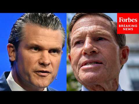 Richard Blumenthal Tears Into Iran MOU 'Blunder', Calls For Pete Hegseth To Be Removed