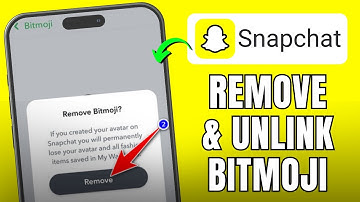 How to Remove Your Bitmoji from Snapchat 2025