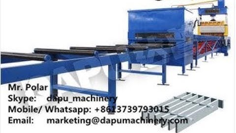 Flooring or platform use Electro Forged Steel Grating Welding Machine