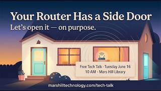The Side Entrance: How to Set Up Guest WiFi | Tech Talk Week 2 — Your Digital Front Door