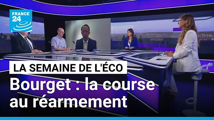 Salon du Bourget : la course au réarmement est lancée • FRANCE 24