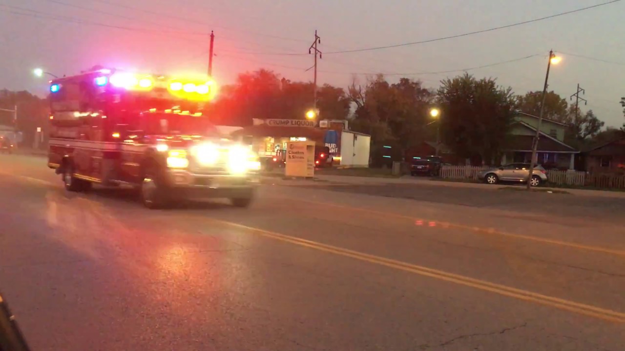 KCKFD Truck 3 and EMS 3 Responding