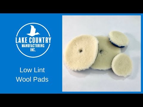Lake Country Manufacturing Low Lint Wool Pads