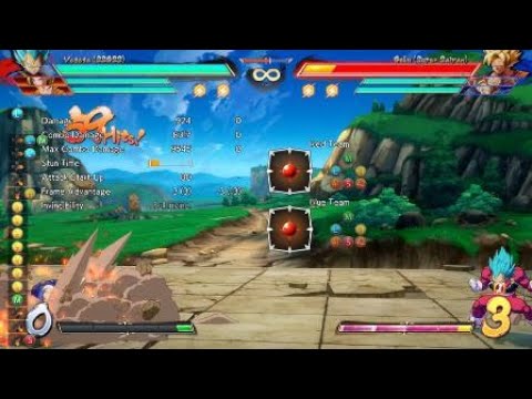 DBFZ SSBEVOLVED - COMBO Blugeta smash!!!!
