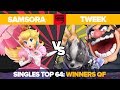 Samsora vs Tweek - Ultimate Singles: Top 64 Winners Quarterfinal - Genesis 7 | Peach vs Wario, Wolf