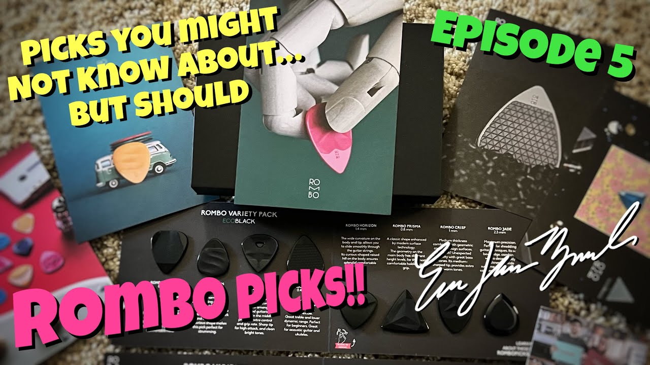 Rombo Picks | Guitar Picks You Might Not Know About…But Should