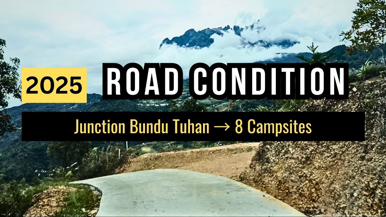 [Simpang Bundu Tuhan shingga ke 8 Campsite] | Road Condition 2025 | Kombuutan | Hout Bush | Himbaan