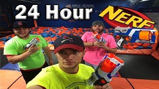 24 Hour Sky Zone Nerf War