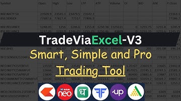 Stock Market Live Tick Data & Trading in Excel