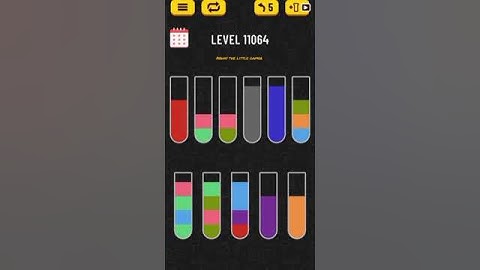 Water sort puzzle level 11064
