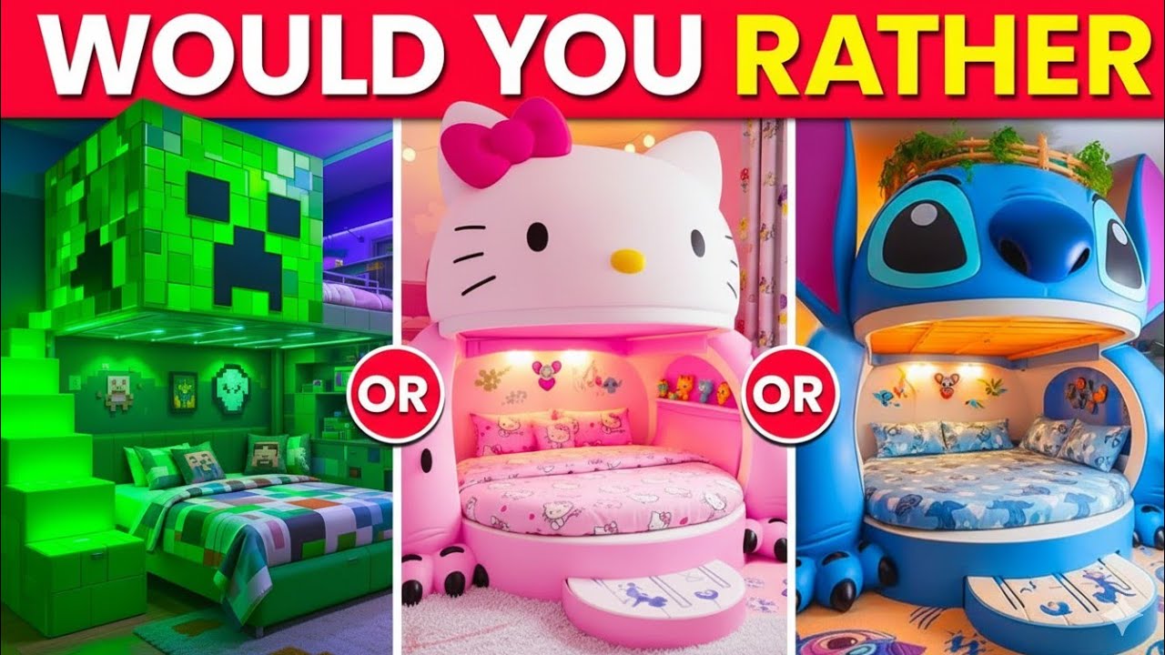 Would You Rather..? Build Your Ultimate 🥏 Dream House 🏡👻🎃🌙 Daily Quiz ...