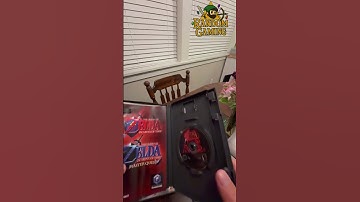 The legend of Zelda ocarina of time and master quest released on game cube #shorts #nintendo #zelda