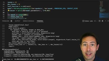 Code Walk Thru: PyTorch Embeddings Tutorial 04