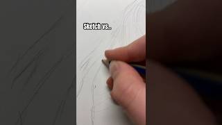 Sketch vs final draft #art #drawing #fyp #owl