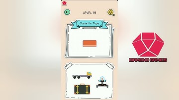 Puzzle Fuzzle Level 75 cassette tape