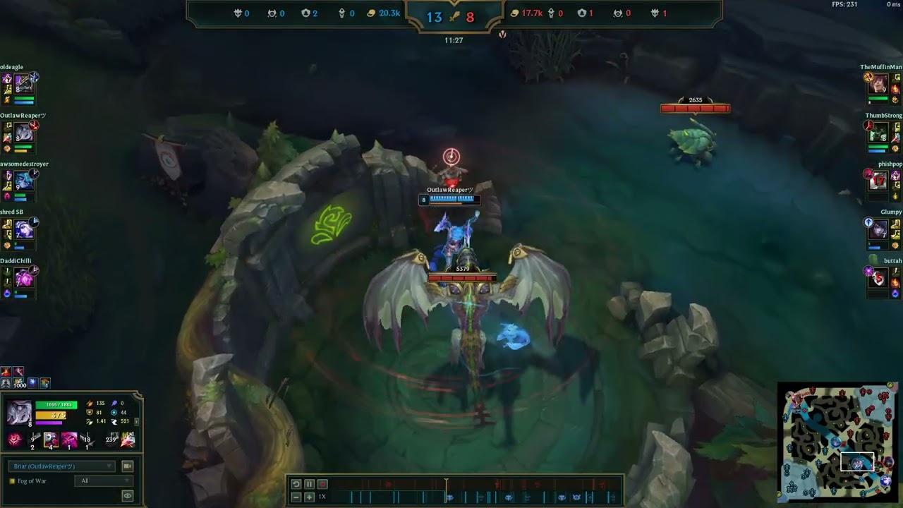 Ranked League Briar Play