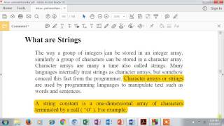 STRING CONSTANT-INTRODUCTION IN C PROGRAMMING