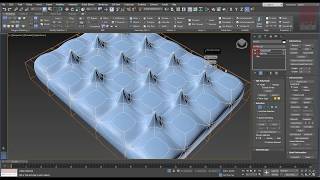 Barcelona Chair | modeling screenshot 3