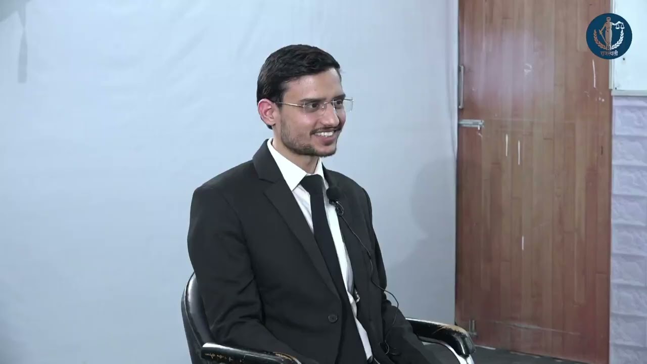Ayush RJS Mock Interview | Rajasthali Law Institute
