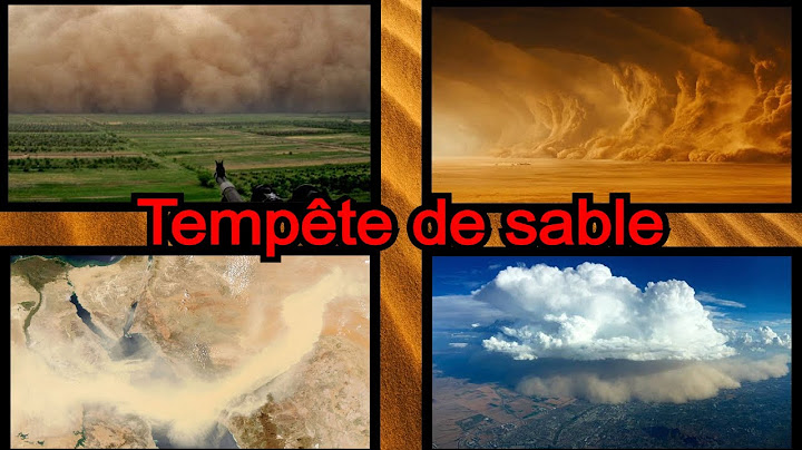 Tempêtes de sable 🌪️