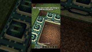 We ALL did that as a child 😭✌️ #minecraft #minecraftmemes #minecraftshorts #funny #shorts