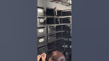 Pasting the labels for the mailbox #customization #workshop #fabrication #mailbox