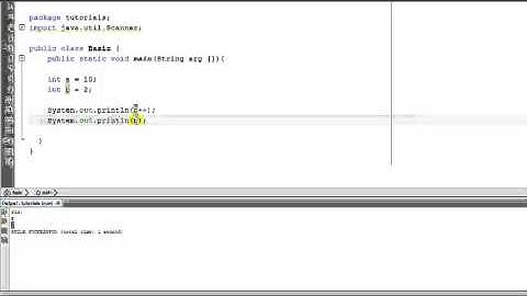 Java Tutorial  5 - Increment Operator