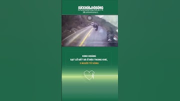 Sạt lở đất đá ở đèo Thung Khe, 3 người tử vong | SKĐS