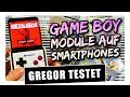 Gregor testet smartboy  gameboymodule auf smartphone zocken review  test