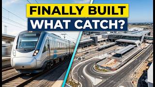 MELBOURNE AIRPORT RAIL IS FINALLY BEING BUILT — BUT THERE'S A CATCH
