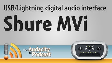 Shure MVi connects professional XLR mics with USB or Lightning devices