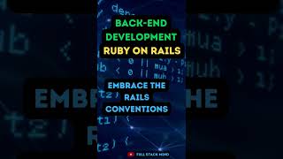 Back End Development Ruby on Rails