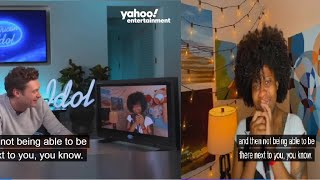 Famous Quarantined contestant Just Sam breaks down on 'American Idol' Profile