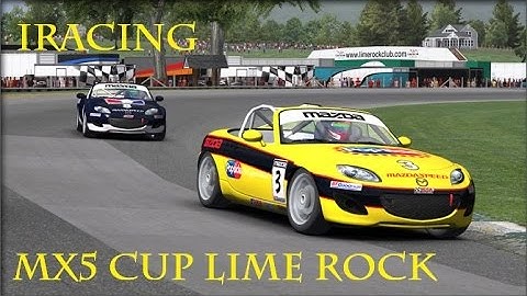 IRacing - mx5 lime rock lap and tutorial