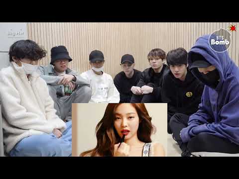 Bts reaction to BLACKPINK JENNIE: Senpai (FMV)